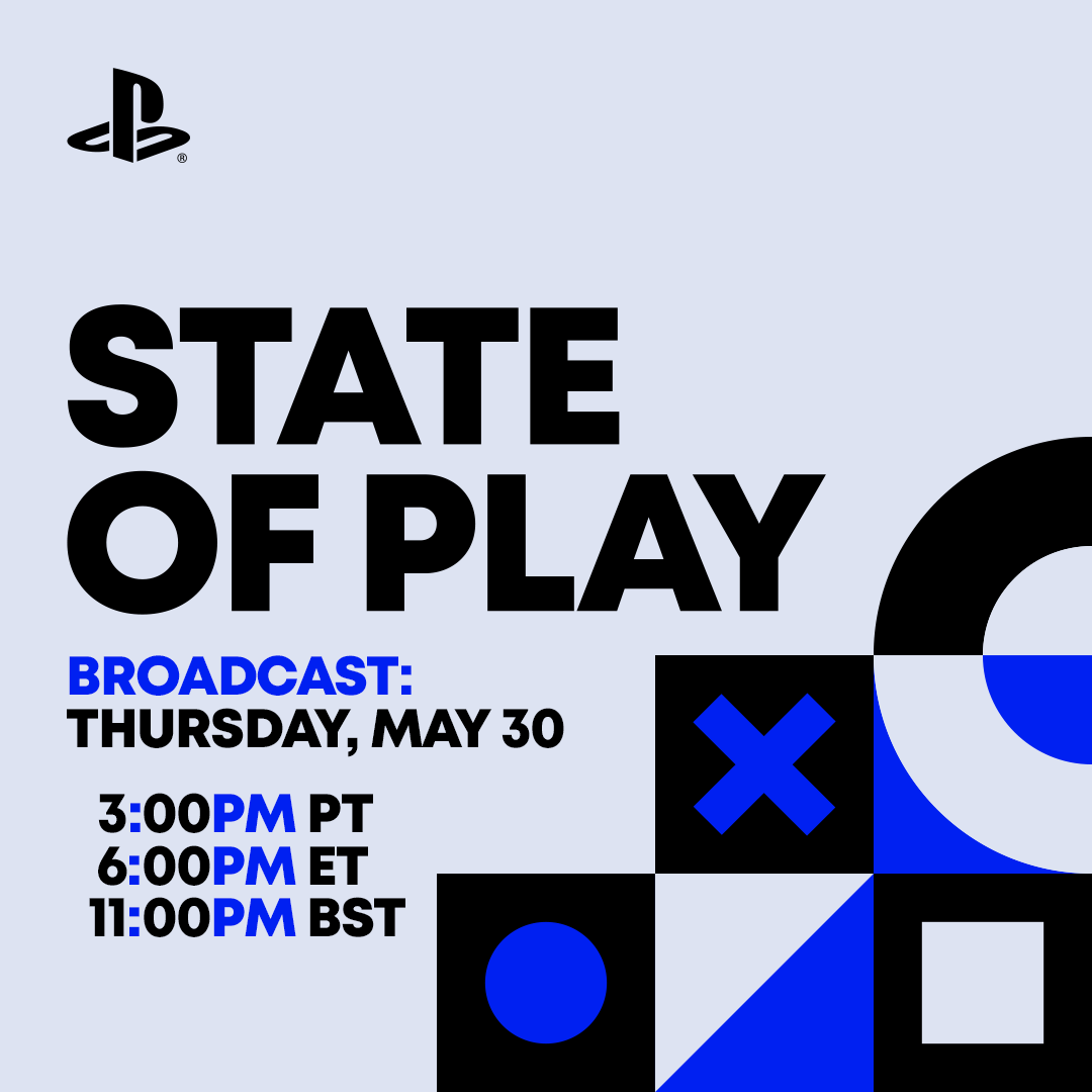 Playstation State of Play set for May 30 Gamers Current